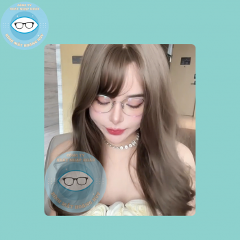 Gọng kính kim loại mã 6209